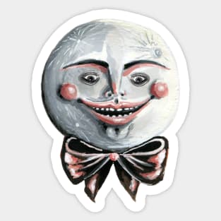 Moon man Sticker